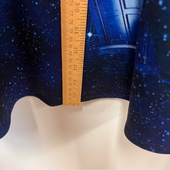 Hot topic Doctor Who sleeveless fit and flare galaxy dress size medium - Picture 9 of 13